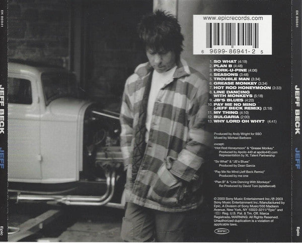 Jeff Beck : Jeff (CD, Album)