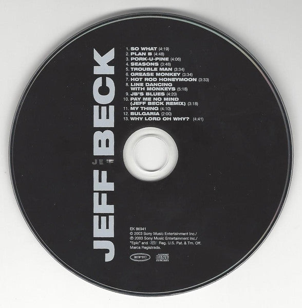 Jeff Beck : Jeff (CD, Album)