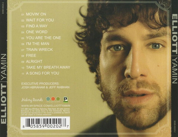Elliott Yamin : Elliot Yamin (CD, Album)
