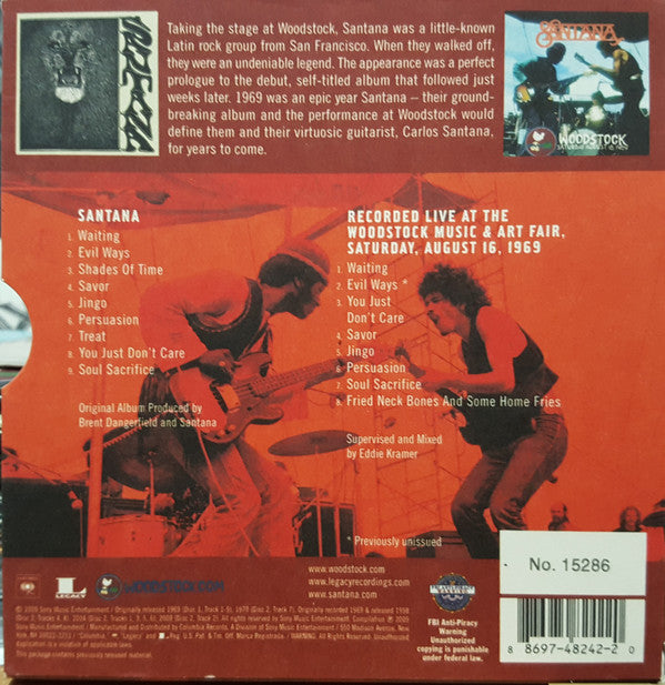 Santana : The Woodstock Experience (2xCD, Album, Ltd, Num)