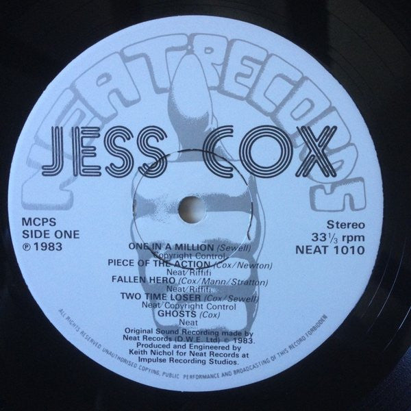 Jess Cox : Third Step (LP, Album)