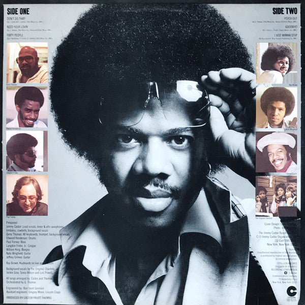 The Jimmy Castor Bunch : The Jimmy Castor Bunch (LP, Album, Ric)