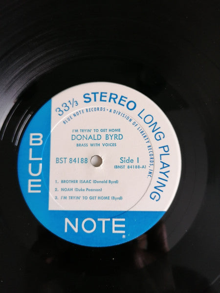 Donald Byrd : I'm Tryin' To Get Home (Brass With Voices) (LP, Album, RE)