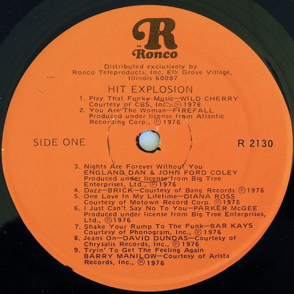 Various : Hit Explosion (LP, Comp)