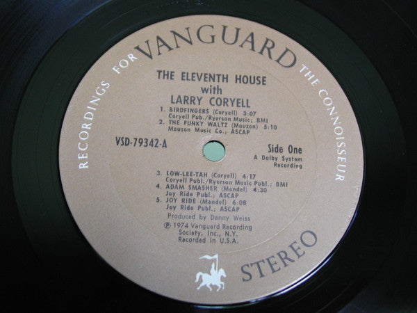 The Eleventh House With Larry Coryell : Introducing The Eleventh House (LP, Album, Ter)