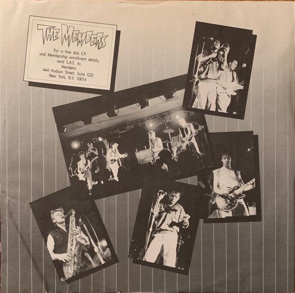 The Members : Uprhythm, Downbeat (LP, Album, EMW)