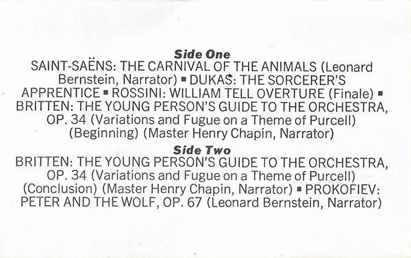 New York Philharmonic : Conducts Young People's Concert Classics (Cass, Album, Comp)