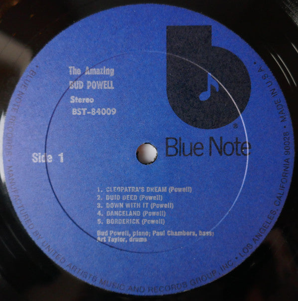 Bud Powell : The Scene Changes, Vol. 5 (LP, Album, RE, All)