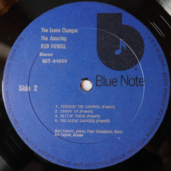 Bud Powell : The Scene Changes, Vol. 5 (LP, Album, RE, All)