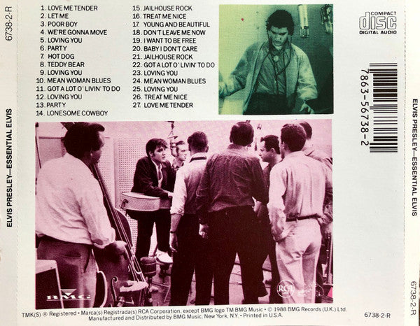 Elvis Presley : Essential Elvis (CD, Comp, Mono, Las)