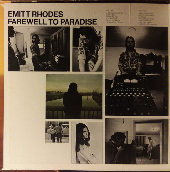 Emitt Rhodes : Farewell To Paradise (LP, Album, Promo, Gat)