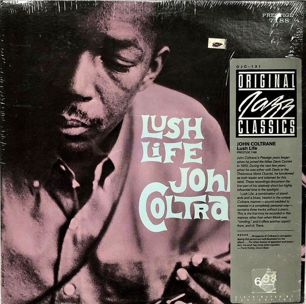 John Coltrane : Lush Life (LP, Album, Mono, RE)