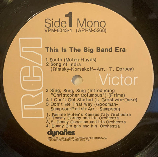Various : This Is The Big Band Era (2xLP, Comp, Mono, RE, Tan)