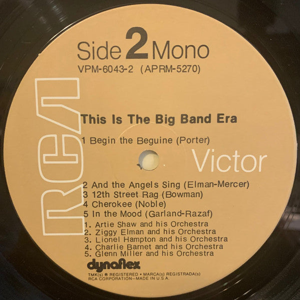 Various : This Is The Big Band Era (2xLP, Comp, Mono, RE, Tan)