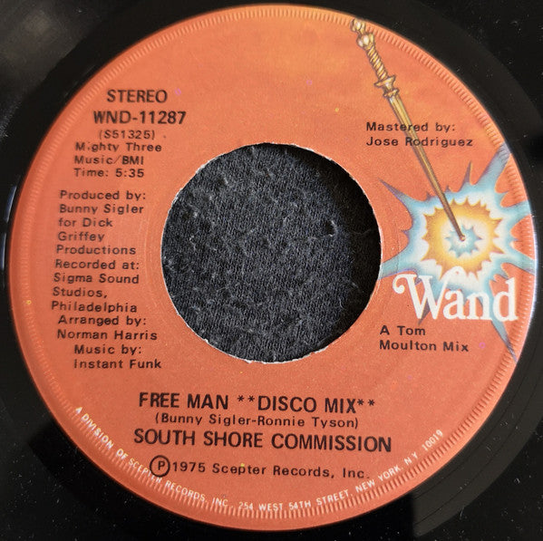 South Shore Commission : Free Man (7")