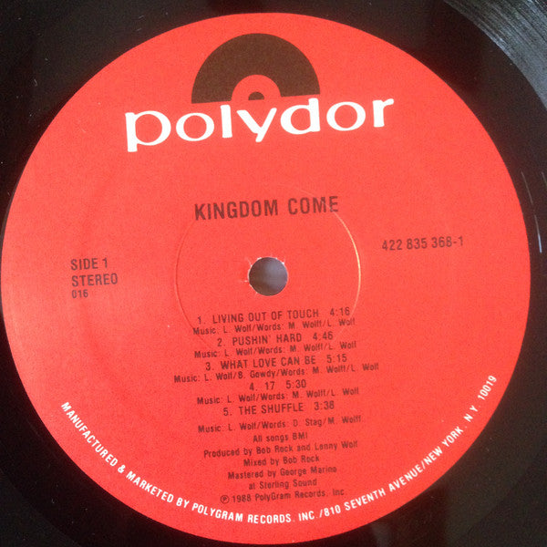 Kingdom Come (2) : Kingdom Come (LP, Album, 016)