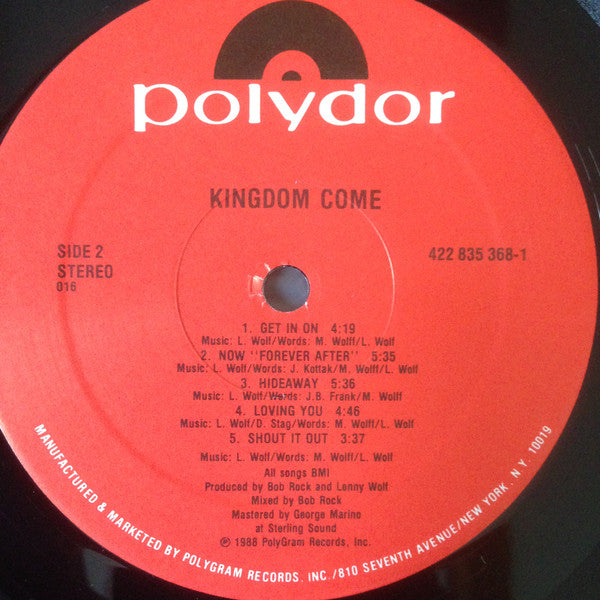 Kingdom Come (2) : Kingdom Come (LP, Album, 016)