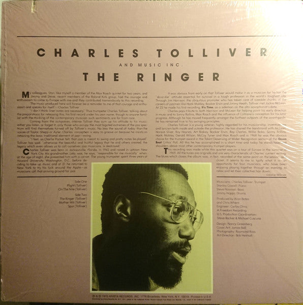 Charles Tolliver And Music Inc : The Ringer (LP, Album, RE)