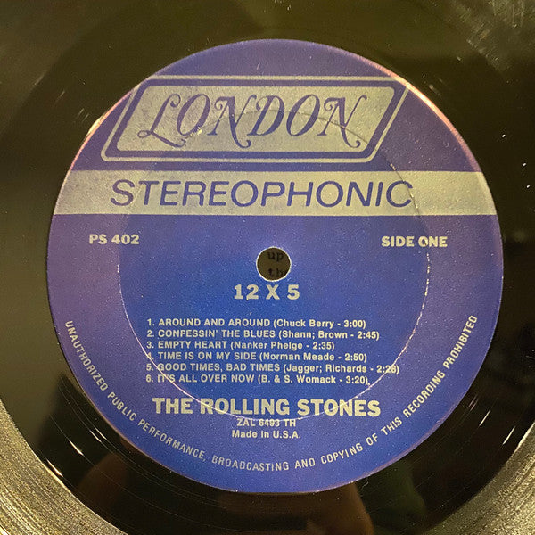 The Rolling Stones : 12 X 5 (LP, Album, RP, Ter)