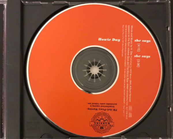 Howie Day : She Says (CD, Single, Promo)