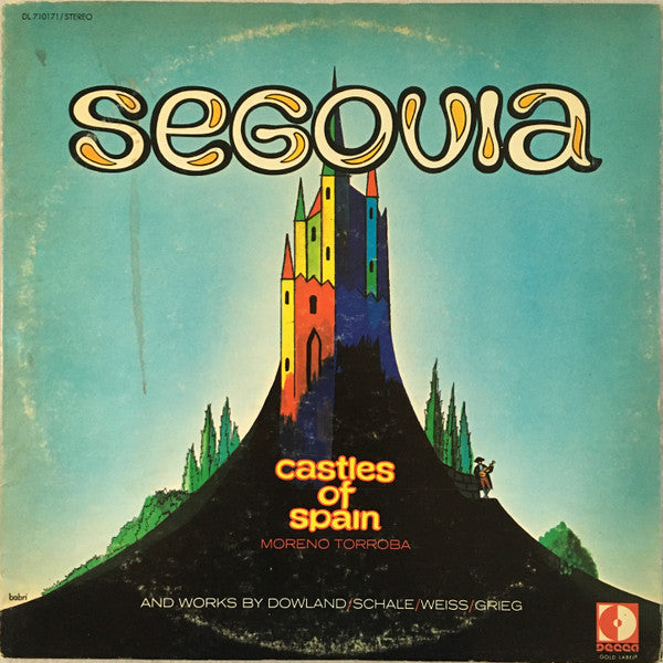 Andrés Segovia : Castles Of Spain (LP, Album, Glo)