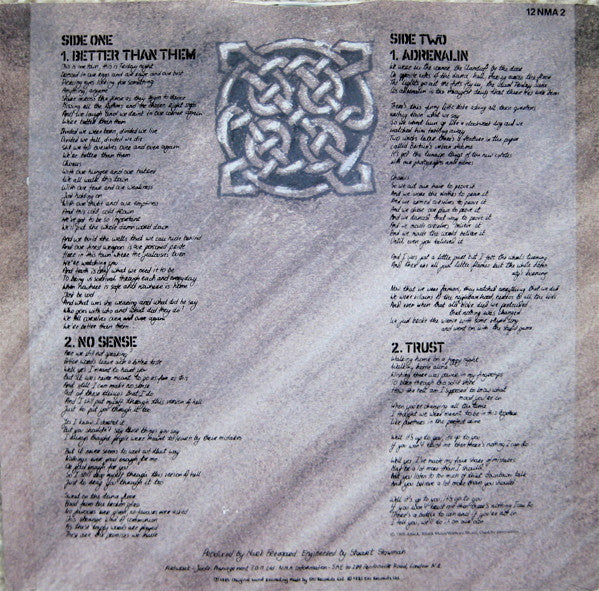 New Model Army : Better Than Them (The Acoustic E.P.) (12", EP)