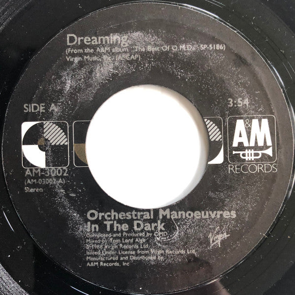 Orchestral Manoeuvres In The Dark : Dreaming (7", Single, Car)