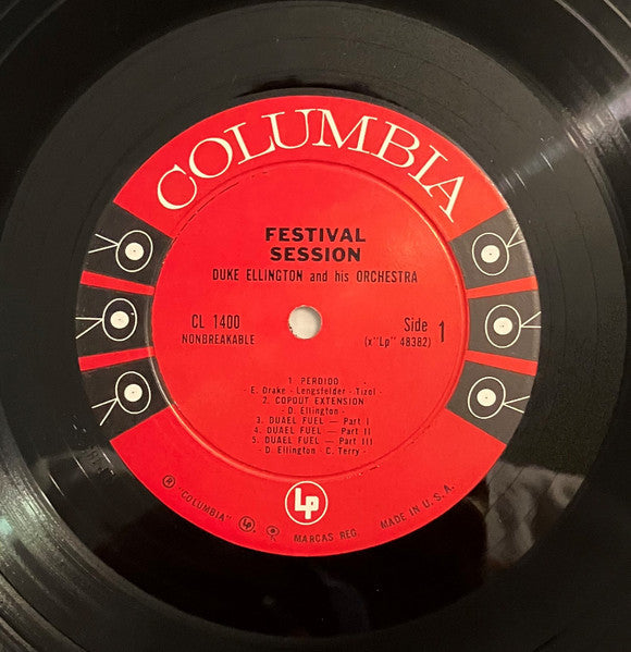 Duke Ellington And His Orchestra : Festival Session (LP, Album, Mono)