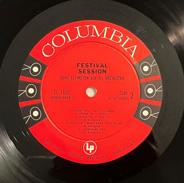 Duke Ellington And His Orchestra : Festival Session (LP, Album, Mono)