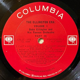 Duke Ellington And His Orchestra : The Ellington Era 1927-1940 Volume One (3xLP, Comp, Mono + Box)