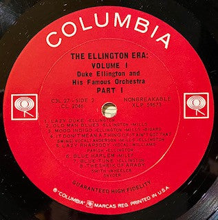 Duke Ellington And His Orchestra : The Ellington Era 1927-1940 Volume One (3xLP, Comp, Mono + Box)
