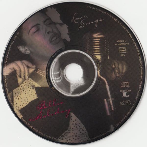 Billie Holiday : Love Songs (CD, Comp, RE)
