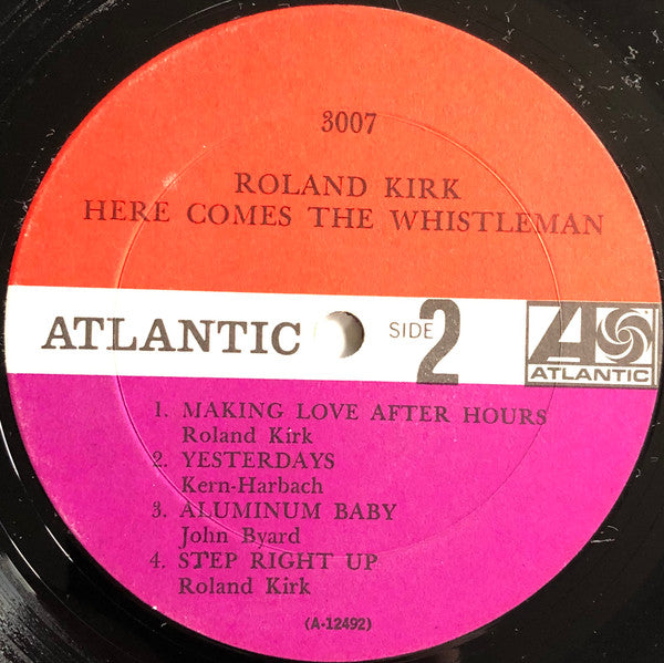 Roland Kirk : Here Comes The Whistleman (LP, Album, Mono, Ter)