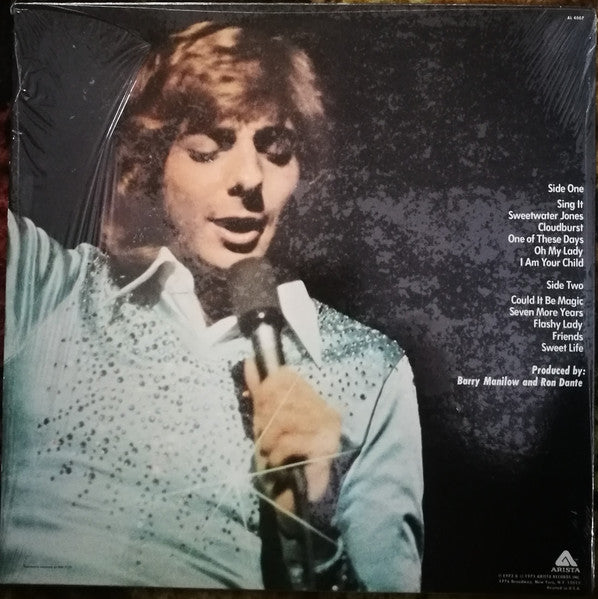 Barry Manilow : Barry Manilow I (LP, Album, RE, Ric)
