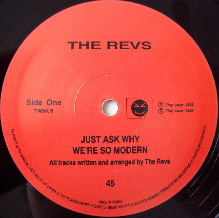 The Revs (2) : BUZZ EP (12")