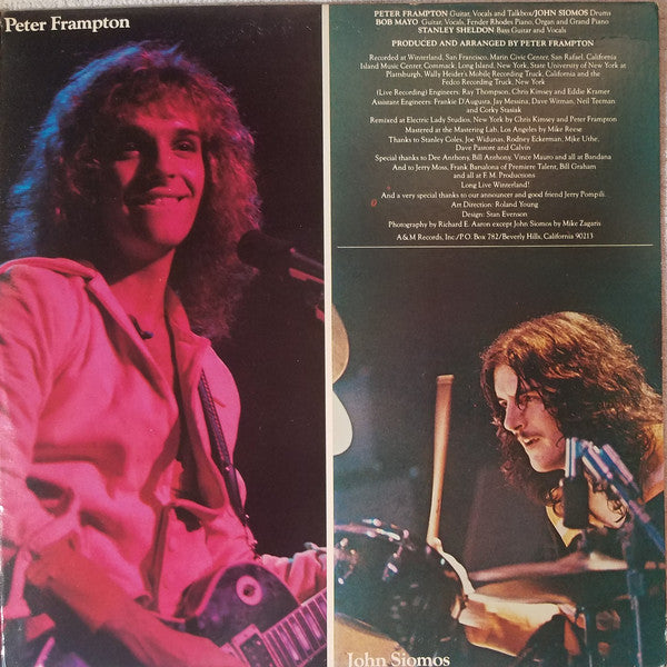 Peter Frampton : Frampton Comes Alive! (2xLP, Album, Ter)