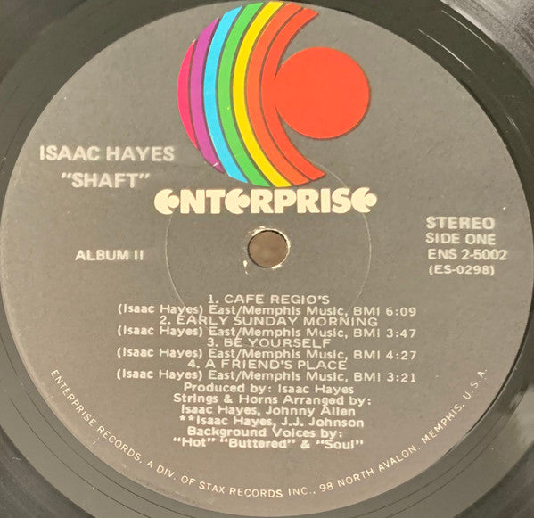 Isaac Hayes : Shaft (2xLP, Album, NAM)