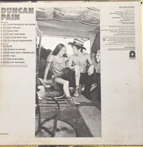 Duncan Pain (2) : Duncan Pain (LP, Album, MO )