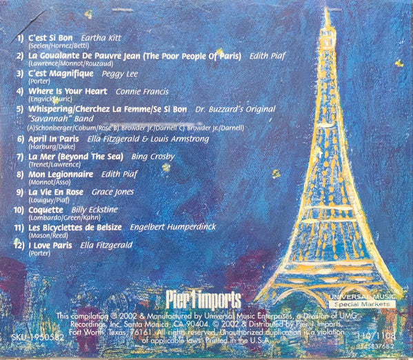 Various : Dinner In Paris (CD, Comp)