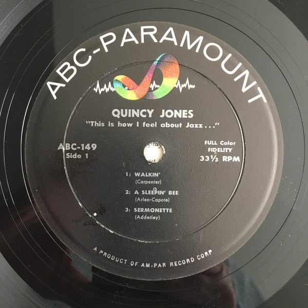 Quincy Jones : This Is How I Feel About Jazz (LP, Album, dee)
