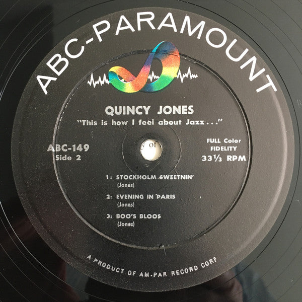 Quincy Jones : This Is How I Feel About Jazz (LP, Album, dee)