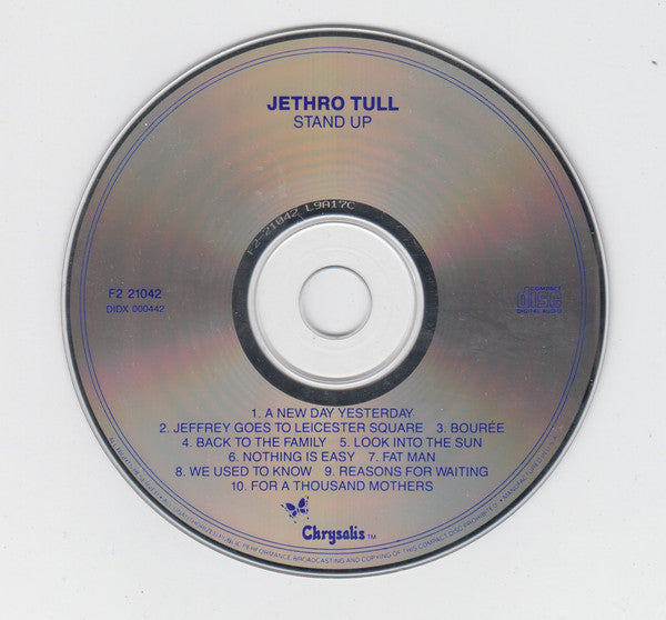Jethro Tull : Stand Up (CD, Album, RE)