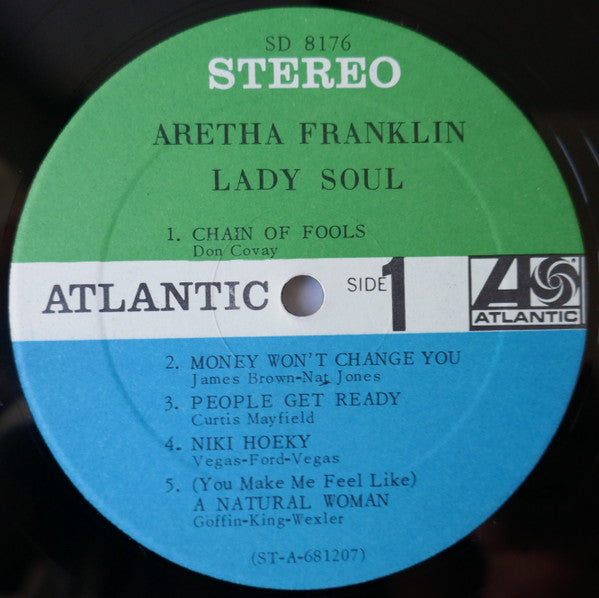 Aretha Franklin : Lady Soul (LP, Album, Pre)