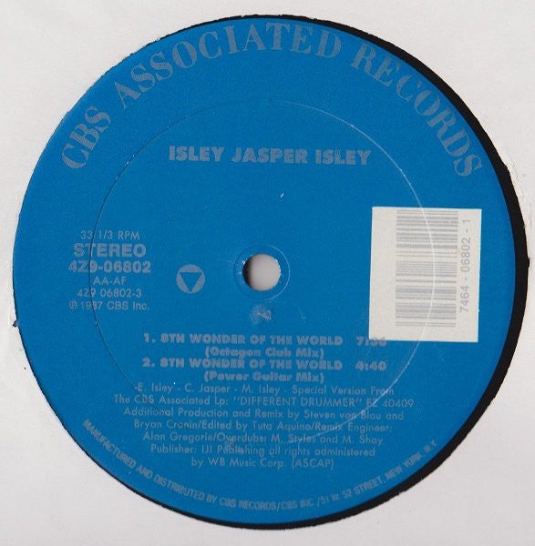 Isley Jasper Isley : 8th Wonder Of The World (12")