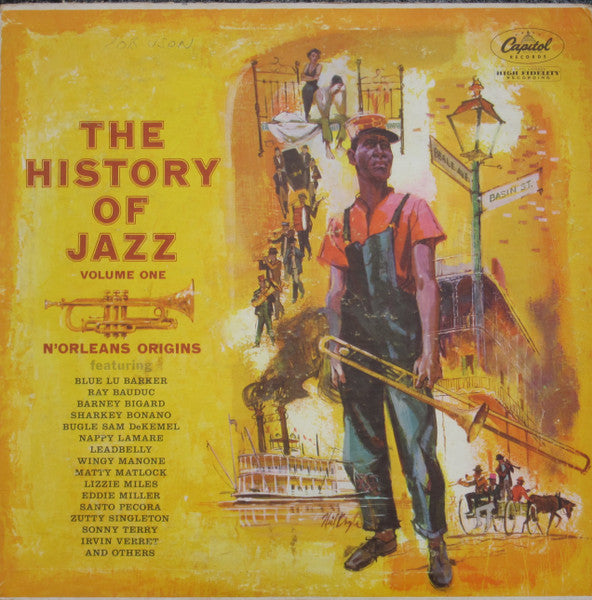 Various : The History Of Jazz Vol. 1 - N'Orleans Origins (LP, Comp)
