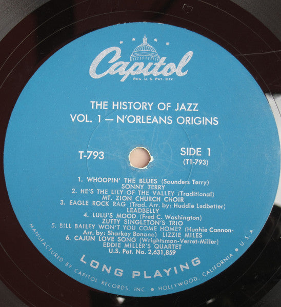 Various : The History Of Jazz Vol. 1 - N'Orleans Origins (LP, Comp)