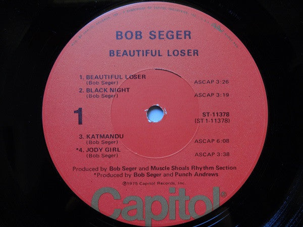 Bob Seger : Beautiful Loser (LP, Album, Los)