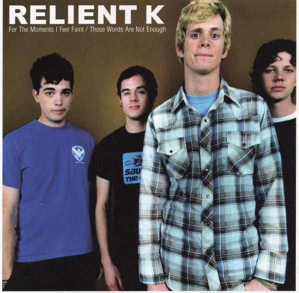 Relient K : For The Moments I Feel Faint / Those Words Are Not Enough (CD, Single, Promo)