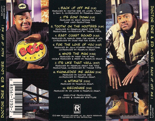 Doctor Dré & Ed Lover : Back Up Off Me! (CD, Album)