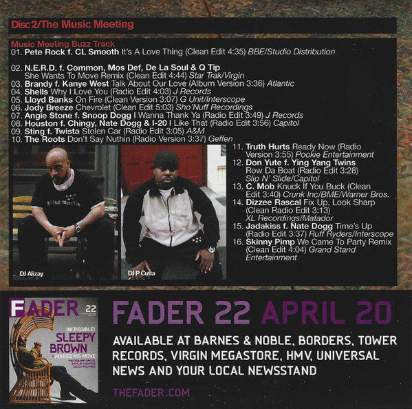 DJ Alizay & DJ P Cutta*, Various : Cornerstone Mixtape #61 / May 04 (CD, Mixed, Mixtape, Promo + CD, Comp, Promo)